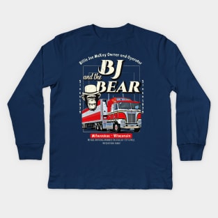 BJ & The Bear Trucking Company Kids Long Sleeve T-Shirt